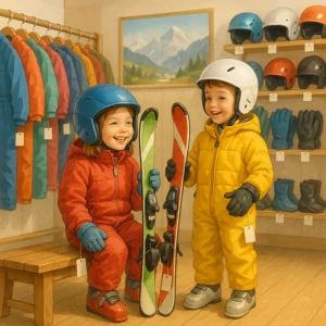 Équipement hiver enfants pas cher en Suisse